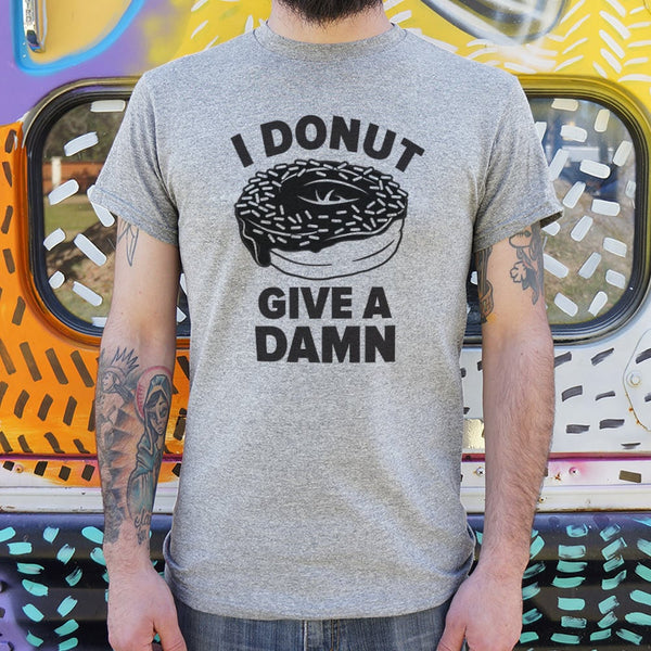 Donut Give a Damn Men's T-Shirt