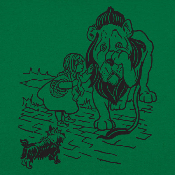 Dorothy And Lion Men's T-Shirt