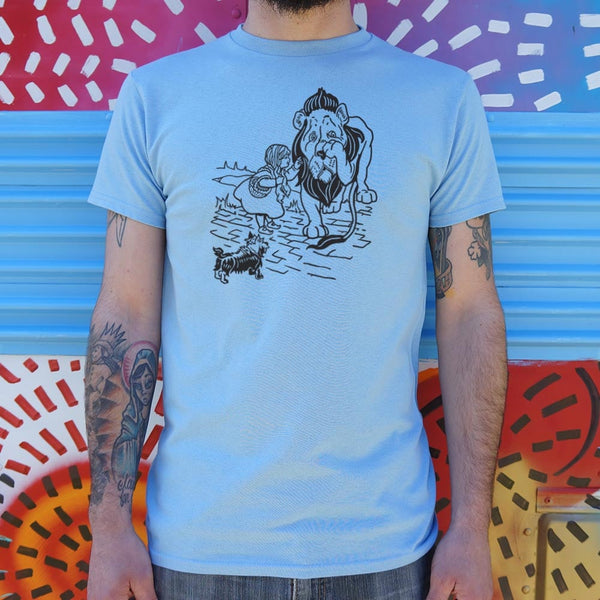 Dorothy And Lion Men's T-Shirt