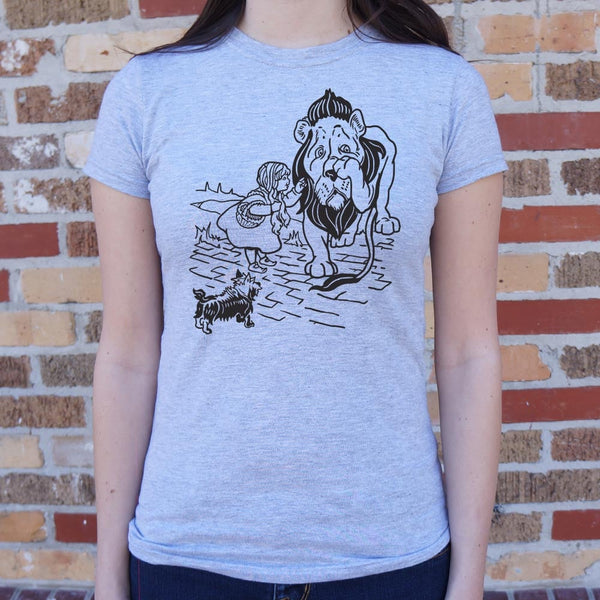 Dorothy And Lion Women's T-Shirt