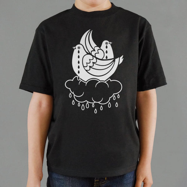 Doves In Mourning Kids' T-Shirt