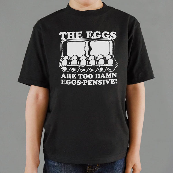 Eggs-pensive Kids' T-Shirt