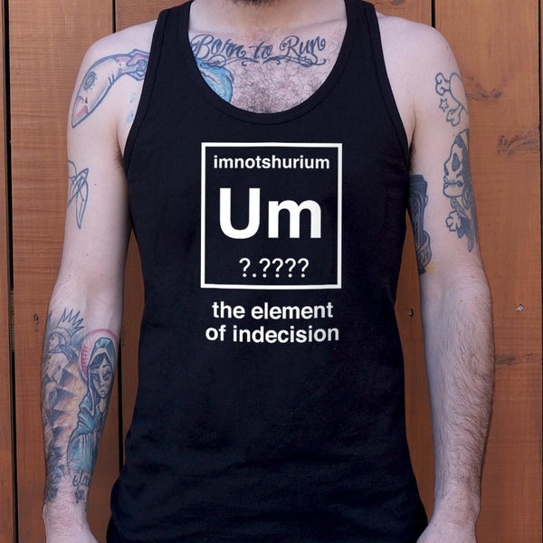 Element Of Indecision Men's Tank Top