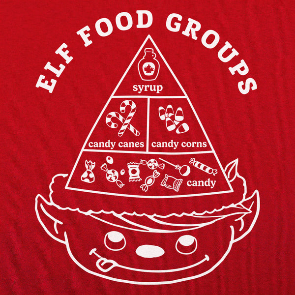 Elf Food Groups Women's T-Shirt