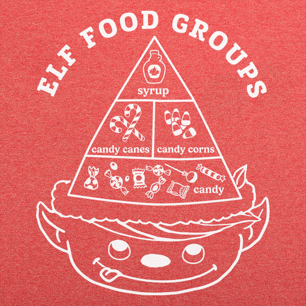 Elf Food Groups Men's T-Shirt