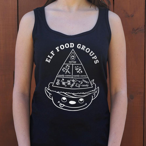 Elf Food Groups Women's Tank Top