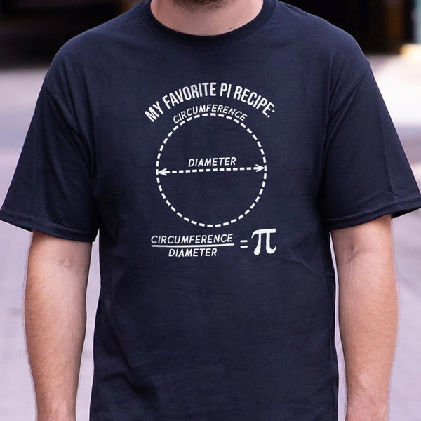 Favorite Pi Recipe Men's T-Shirt