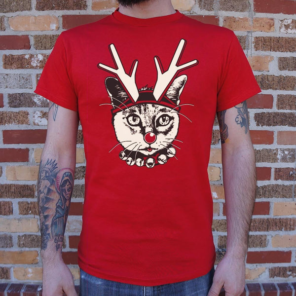 Feline Reindeer Men's T-Shirt