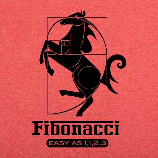 Fibonacci Easy As 1123 Men's T-Shirt