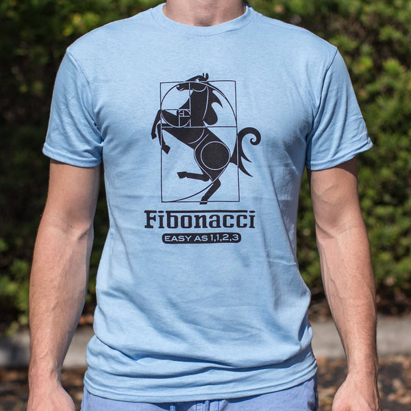 Fibonacci Easy As 1123 Men's T-Shirt