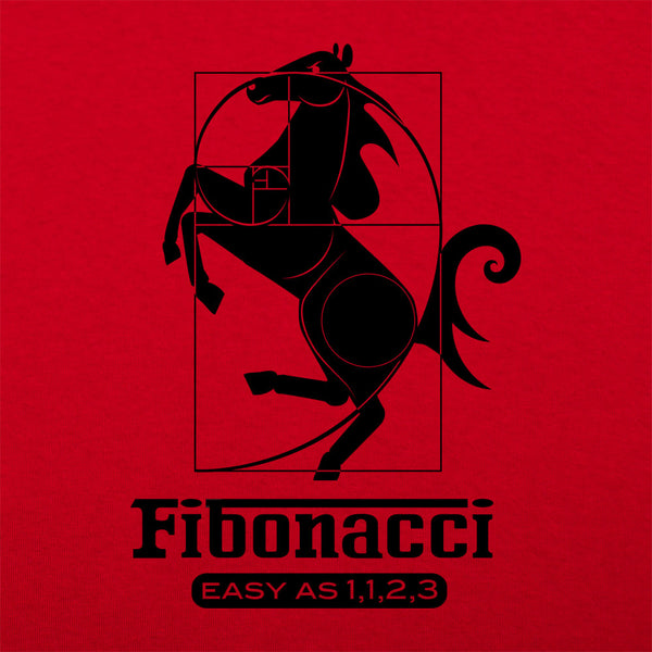 Fibonacci Easy As 1123 Men's T-Shirt