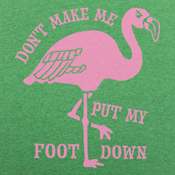 Flamingo Foot Down Men's T-Shirt