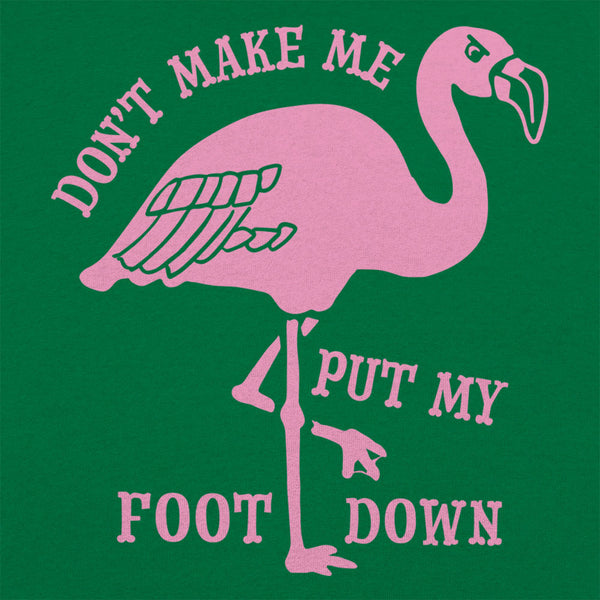 Flamingo Foot Down Men's T-Shirt
