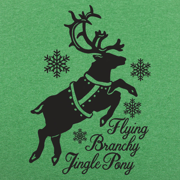 Flying Branchy Jingle Pony Men's T-Shirt