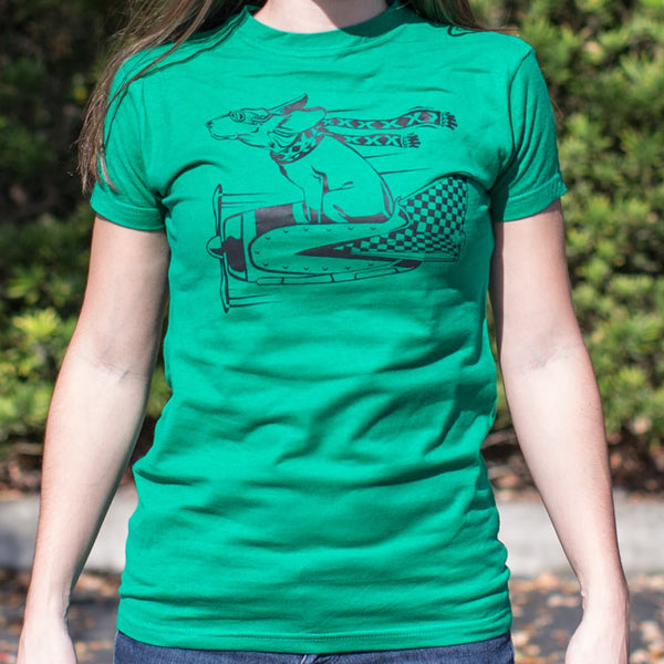 Canine Aviator Women's T-Shirt
