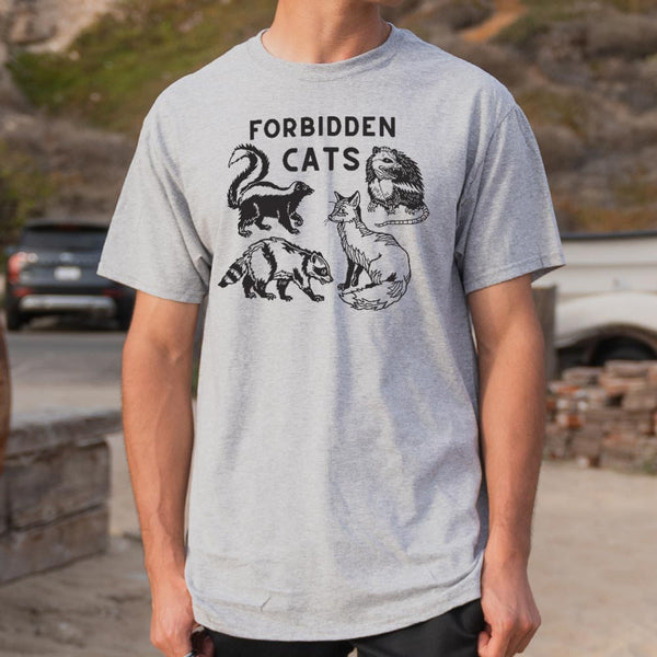 Forbidden Cats Men's T-Shirt