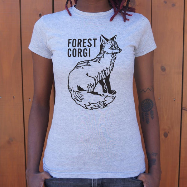 Forest Corgi Women's T-Shirt