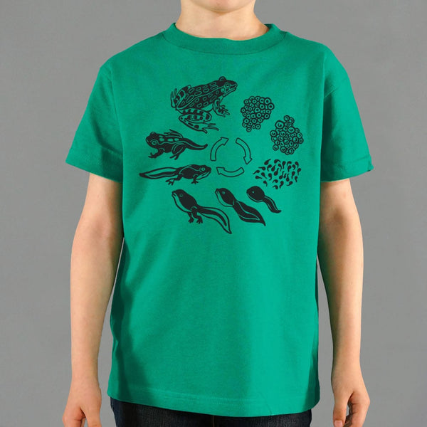 Frog Life Cycle Kids' T-Shirt