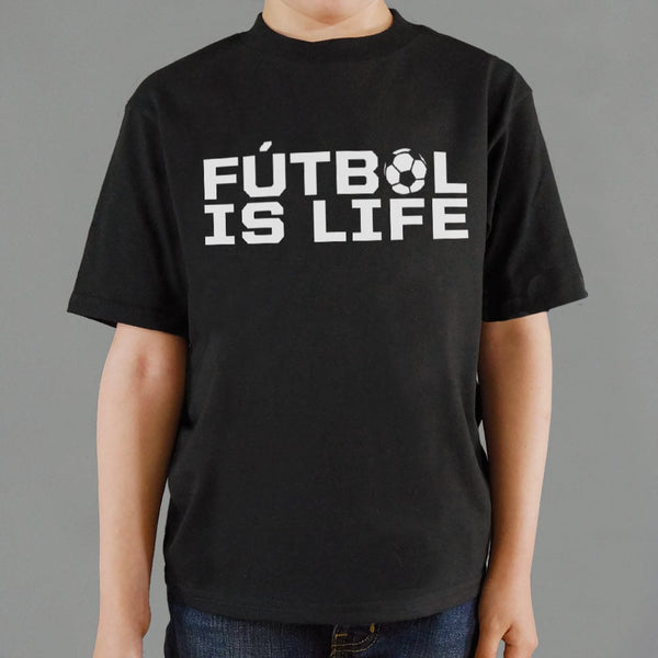 Fútbol Is Life Kids' T-Shirt