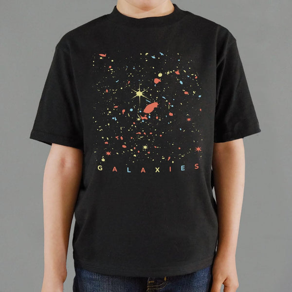 Galaxies Full Color Kids' T-Shirt