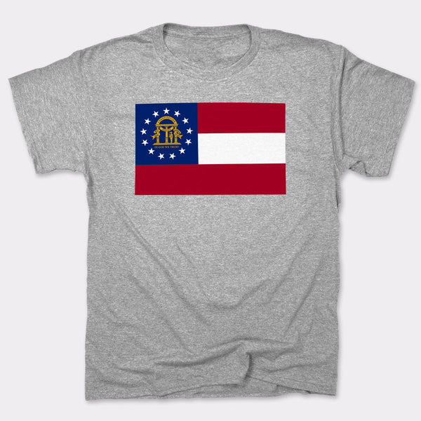 Georgia Flag Full Color Men's T-Shirt