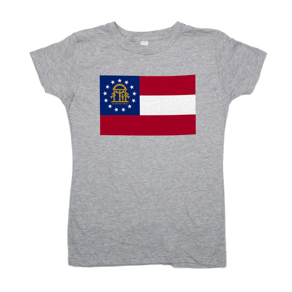 Georgia Flag Full Color Women's T-Shirt