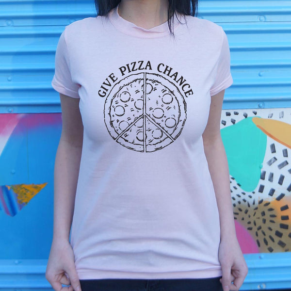 Give Pizza Chance Women's T-Shirt