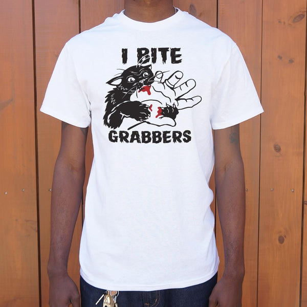 I Bite Pussy Grabbers Men's T-Shirt