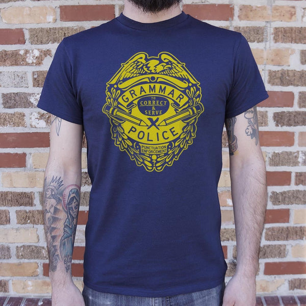 Grammar Police Men's T-Shirt