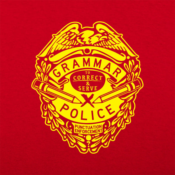 Grammar Police Men's T-Shirt