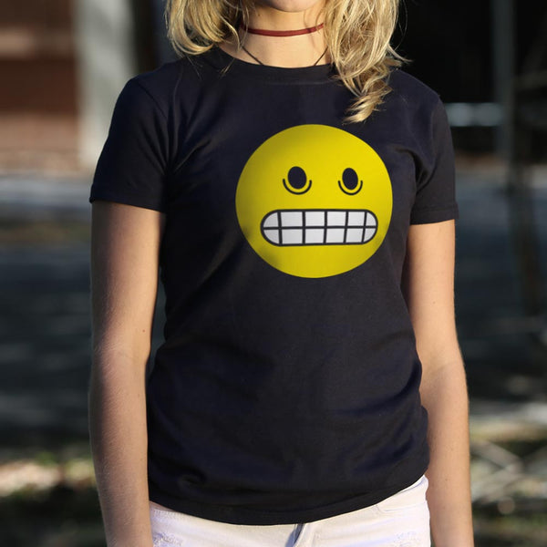 Grimacing Face Women's T-Shirt