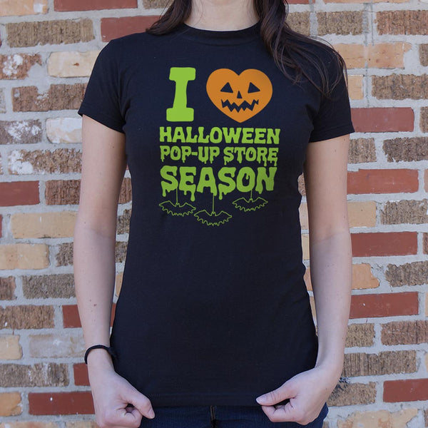 Halloween Pop-Up Stores Women's T-Shirt