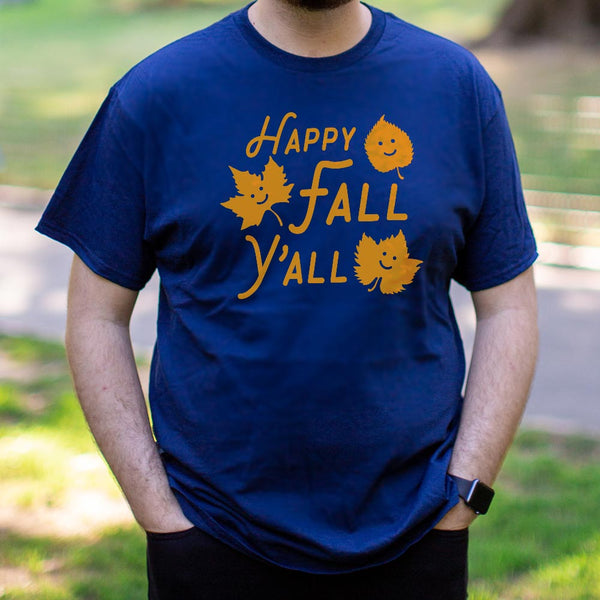 Happy Fall Y'all Men's T-Shirt