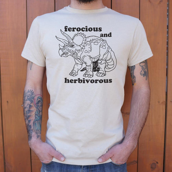 Ferocious And Herbivorous Men's T-Shirt