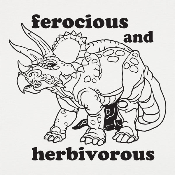 Ferocious And Herbivorous Men's T-Shirt