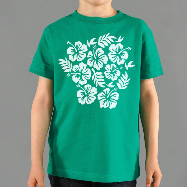 Hibiscus Floral Kids' T-Shirt