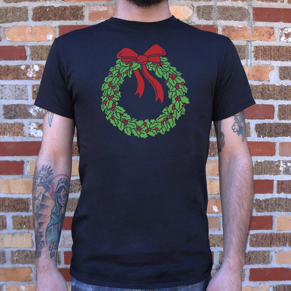 Holiday Wreath Men's T-Shirt