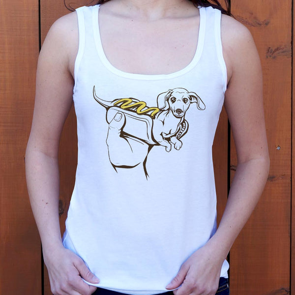 Hot Dog Dog Women's Tank Top