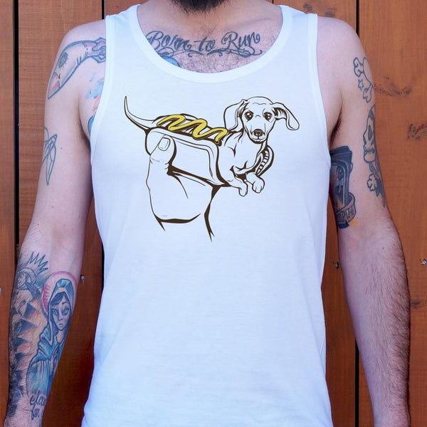 Hot Dog Dog Men's Tank Top