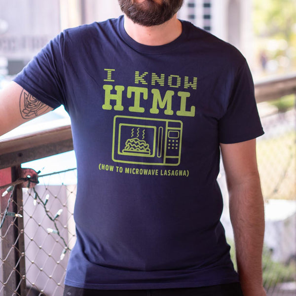 HTML Men's T-Shirt