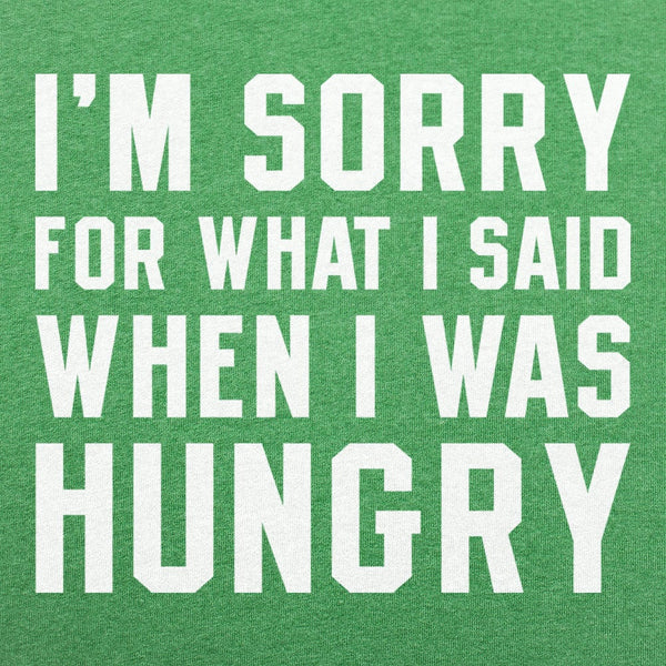 Hungry Apology Men's T-Shirt