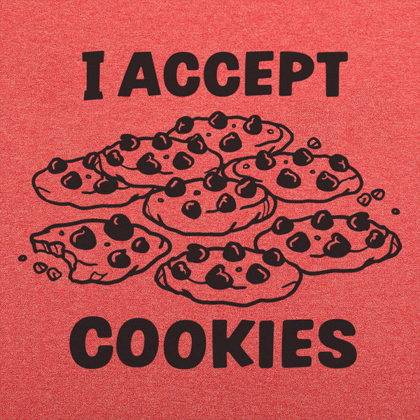 I Accept Cookies Men's T-Shirt