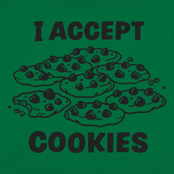 I Accept Cookies Men's T-Shirt