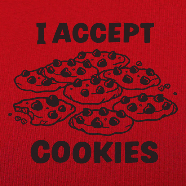 I Accept Cookies Men's T-Shirt