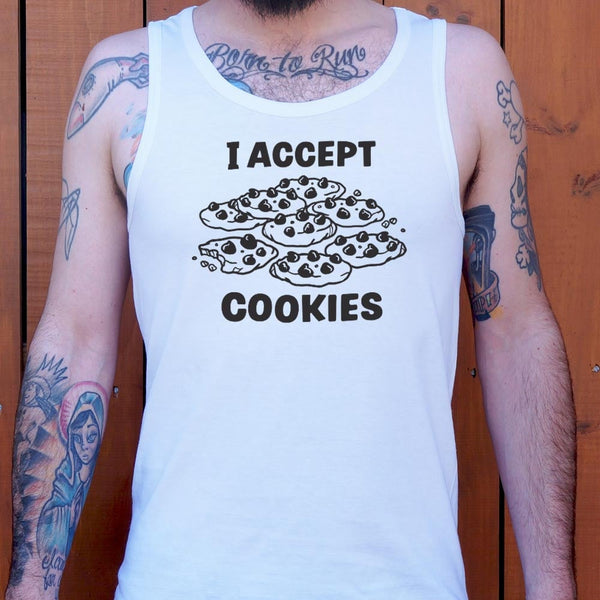 I Accept Cookies Men's Tank Top