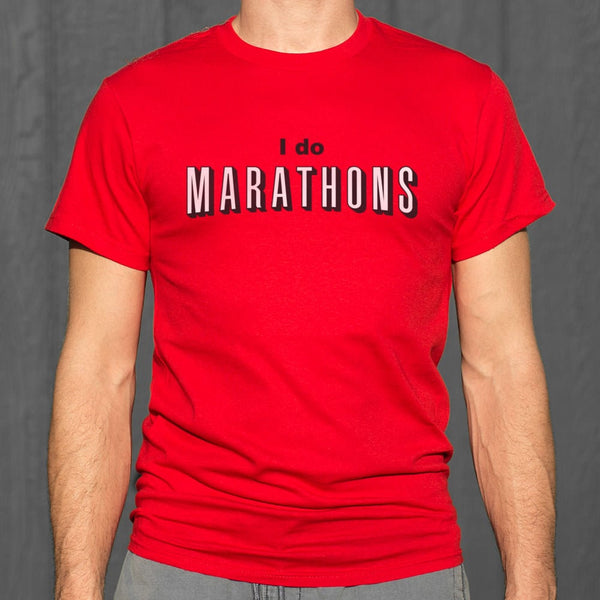 I Do Marathons Men's T-Shirt