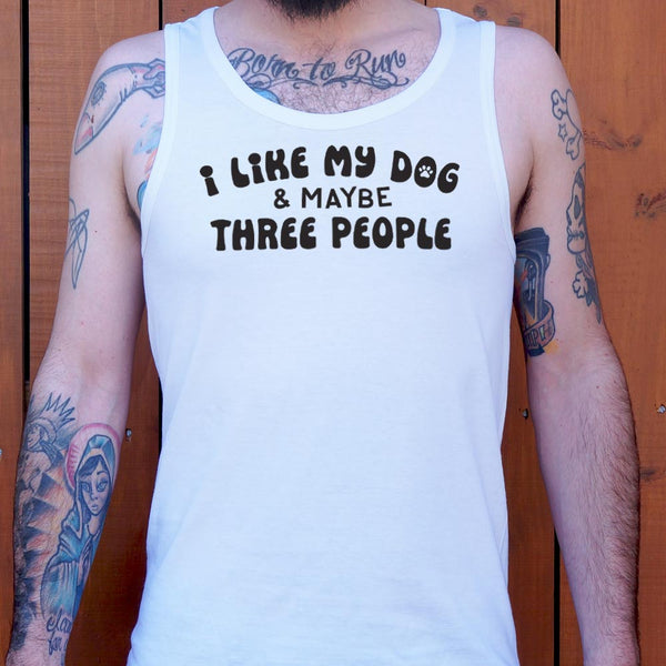 I Like My Dog Men's Tank Top