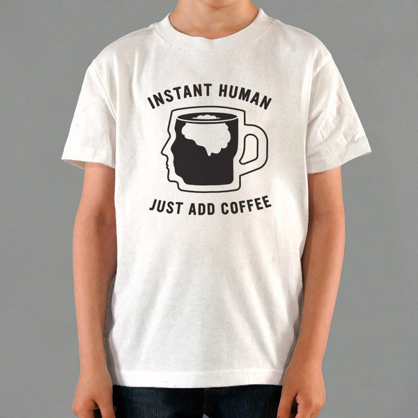 Just Add Coffee Kids' T-Shirt