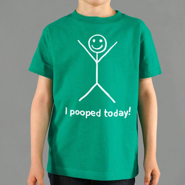 I Pooped Today Kids' T-Shirt