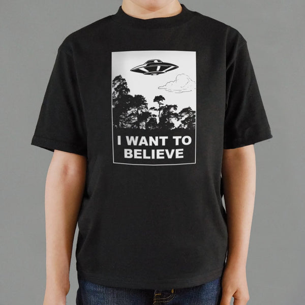 I Want To Believe Kids' T-Shirt